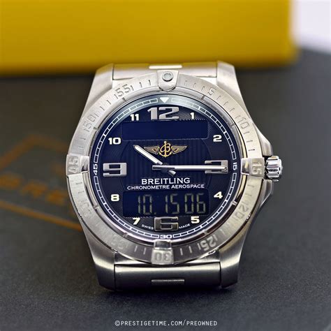 breitling aerospace for sale|pre owned breitling aerospace.